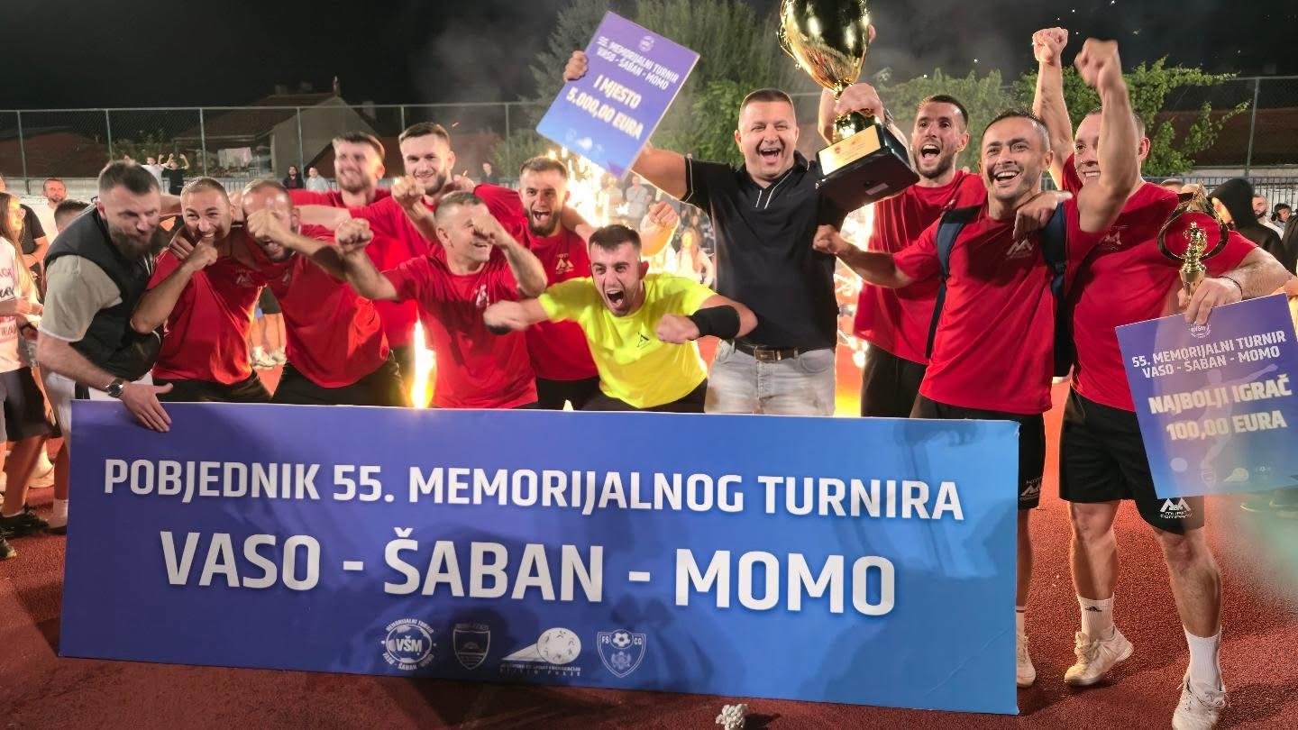 Murić Company iz Rožaja osvojio 55. Memorijal „Vaso–Šaban–Momo“