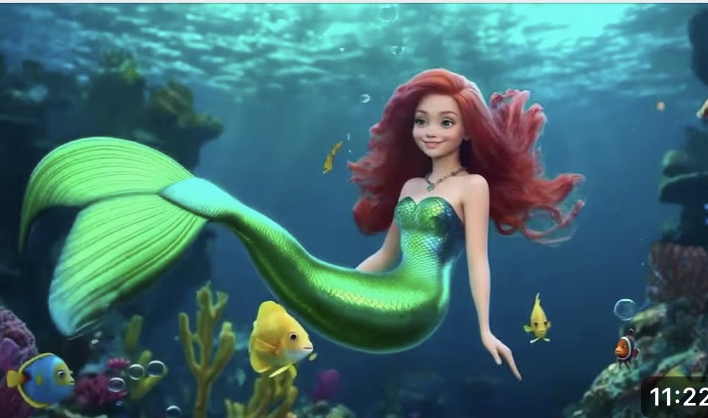 Dječiji program: Bajka Mala sirena 🧜‍♀️