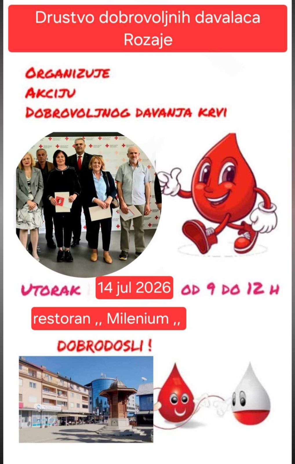 Pokloni krv – spasi nečiji život!