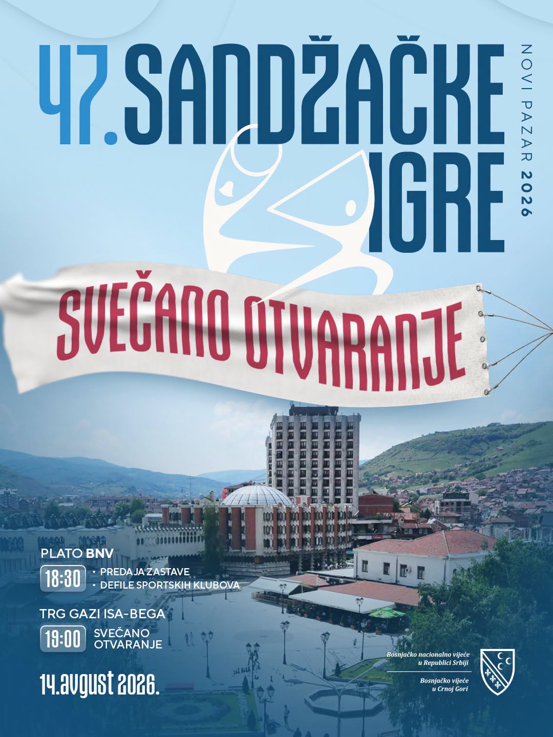 „Sandžačke igre 2026“ od 14. do 16. avgusta u Novom Pazaru