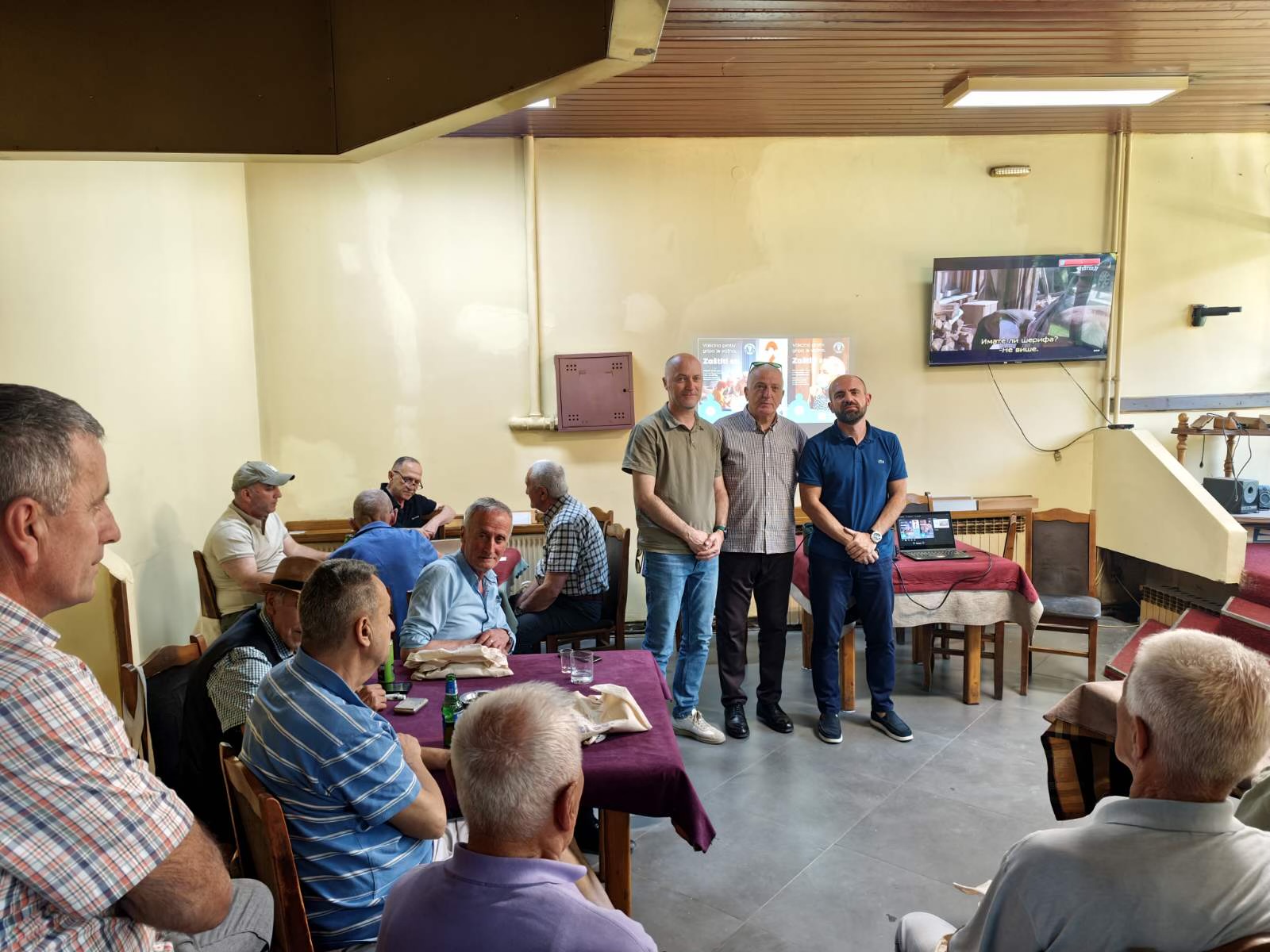 U Klubu penzionera Rožaje održano predavanje o značaju vakcinacije protiv sezonskog gripa