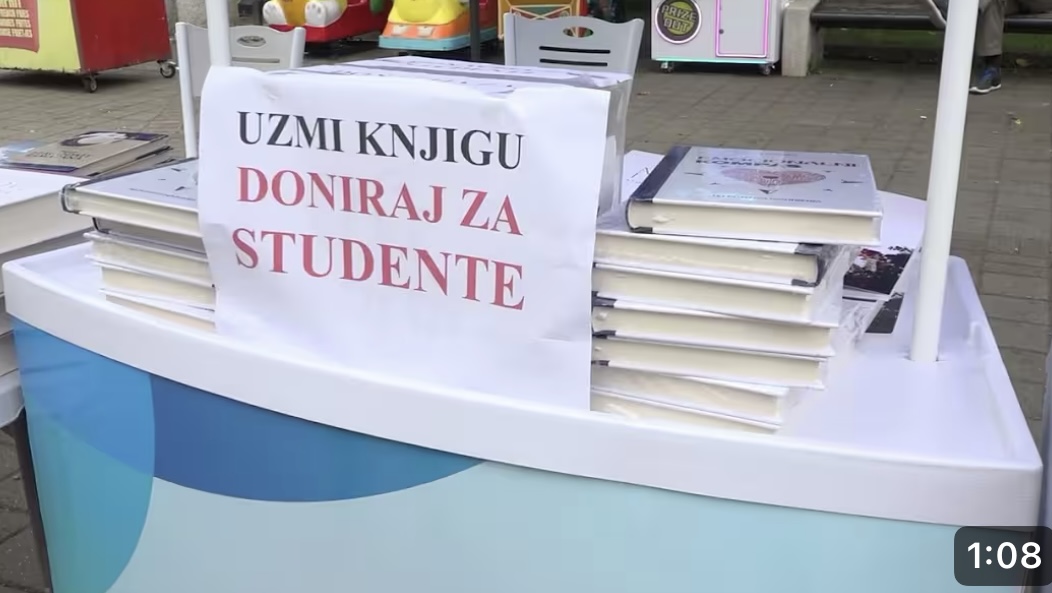 NVO Maruf organizuje humanitarnu akciju „Uzmi knjigu – doniraj za studente“