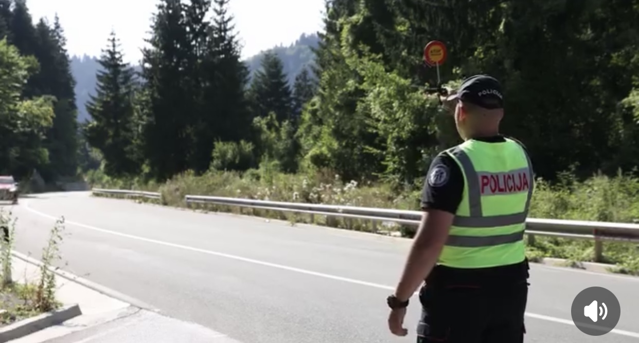 OB Rožaje-Pojačana kontrola saobraćaja uz upotrebu drona i radara!