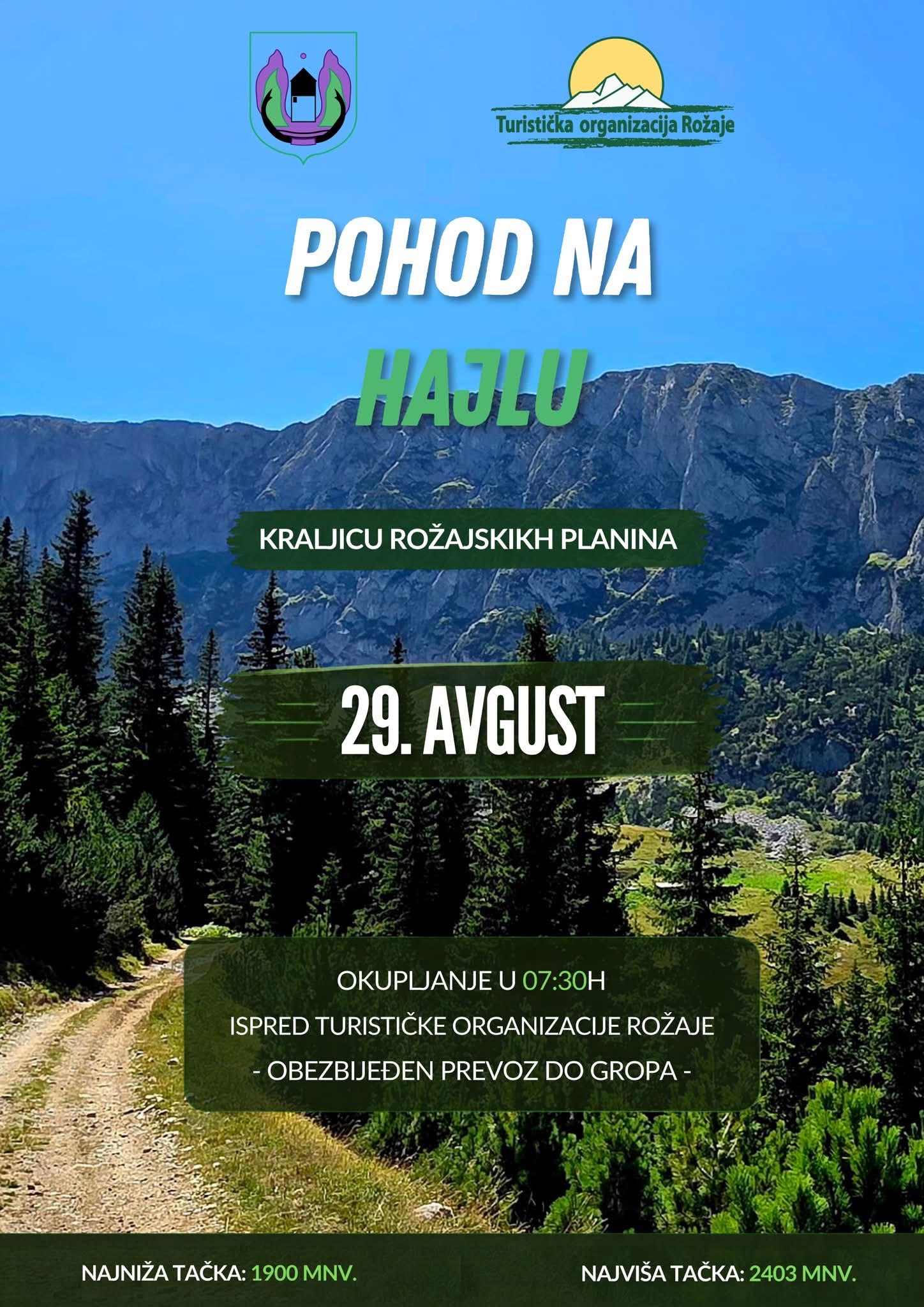 Pohod na Hajlu 29. avgusta